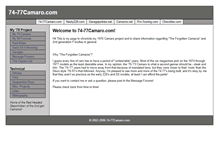 Tablet Screenshot of 74-77camaro.com